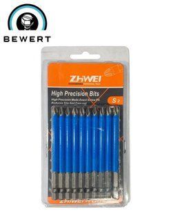 Биты ZHIWEI PH2х70 (10 шт) Биты ZHIWEI 4 фото